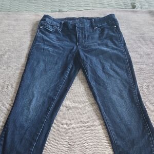 WHBM Dark Blue Denim Jeans -Size 4